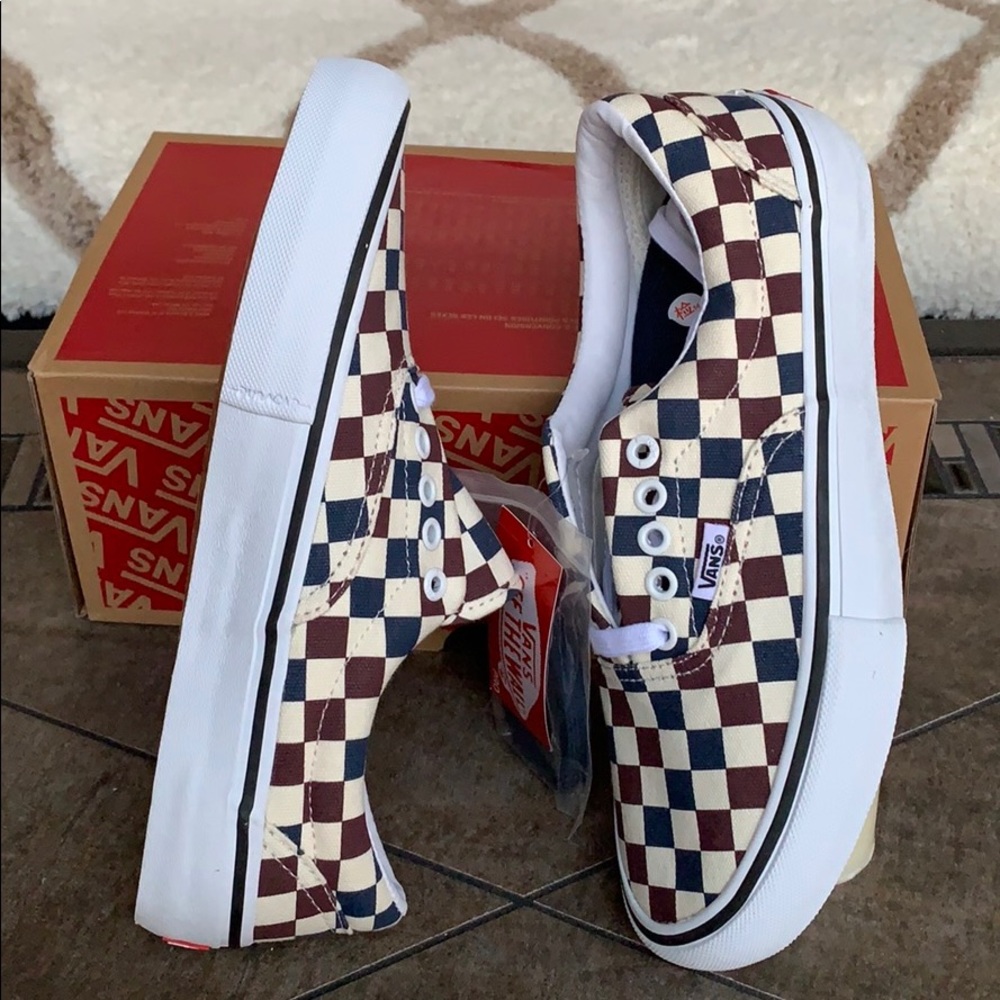 VANS ERA PRO MULTI CHECKER DRESS BLUE WMNS - Picture 6 of 16